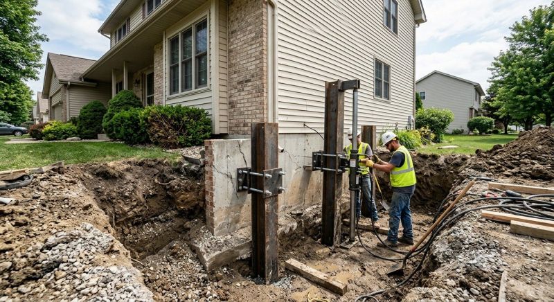 Foundation Underpinning in Salisbury, NC