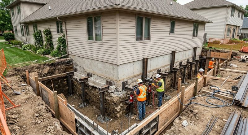 Foundation Underpinning in Salisbury, NC