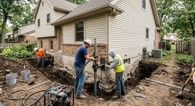 Home Foundation Repair in Mooresville, NC
