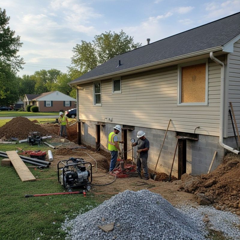 Home Foundation Repair in Troutman, NC