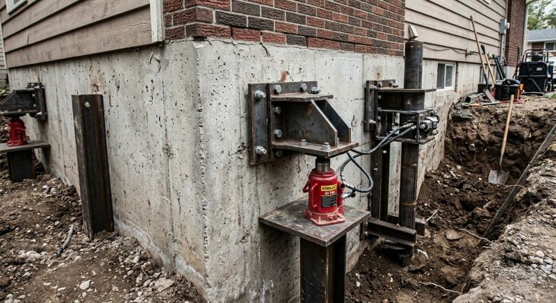 House Foundation Leveling in Salisbury, NC