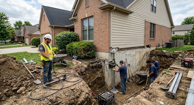 House Foundation Repair in Lexington, NC