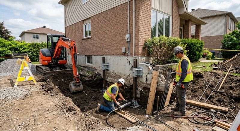 House Foundation Repair in Mount Pleasant, NC