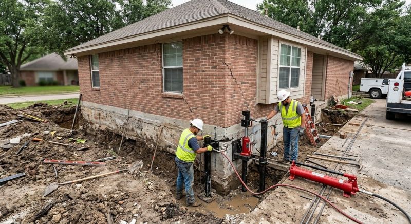 House Foundation Repair in Rockwell, NC