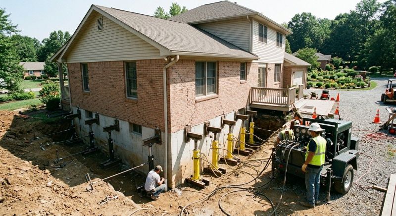 House Settling Repair in Salisbury, NC