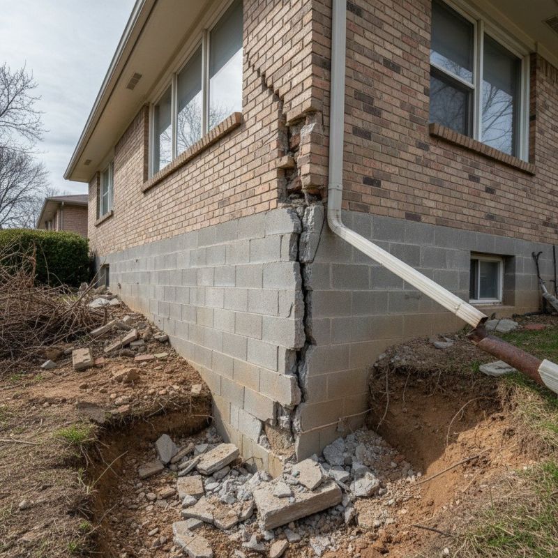 House Settling Repair in Salisbury, NC
