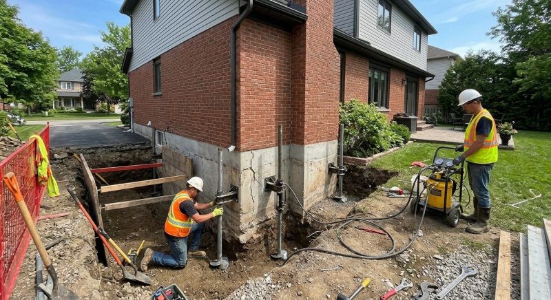 House Underpinning in Salisbury, NC