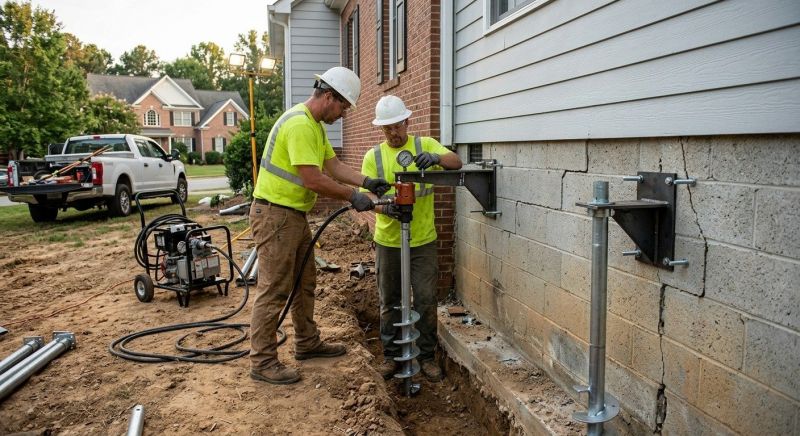 Piering Service in Salisbury, NC