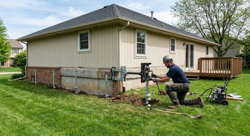 Settling Foundation Service in Cabarrus County, NC