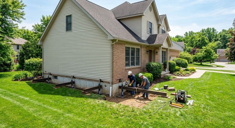 Settling Foundation Service in Denton, NC
