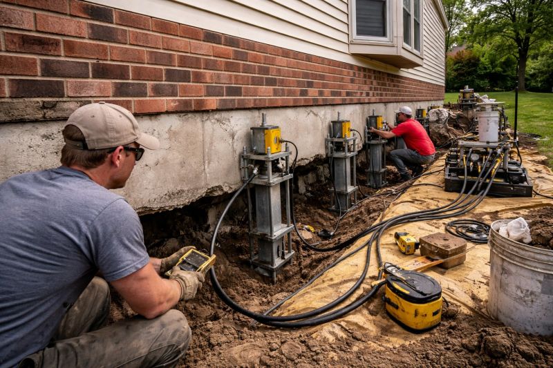 Settling Foundation Service in Mocksville, NC