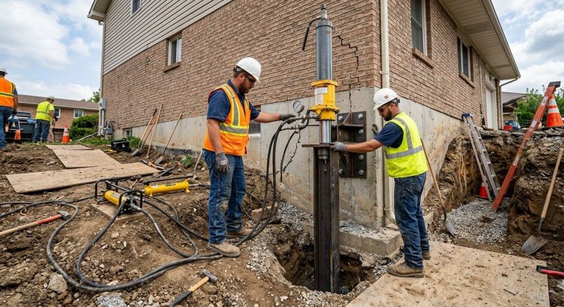 Settling Foundation Service in Mount Pleasant, NC
