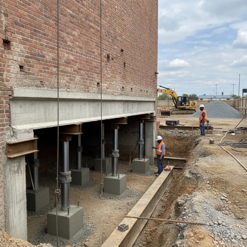 Structural Underpinning in Salisbury, NC